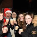 Merry-making fun at last year's light switch on in Lutterworth. Image: Andrew Carpenter