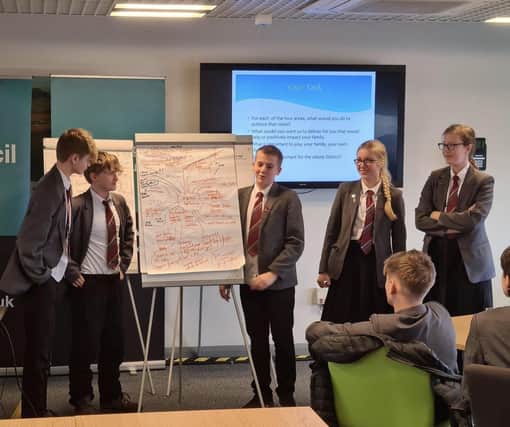 Welland Park students found out about careers in local government