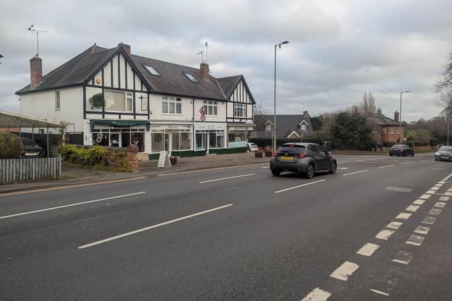 The A6 in Kibworth was a hotspot for air pollution, before changes were made.