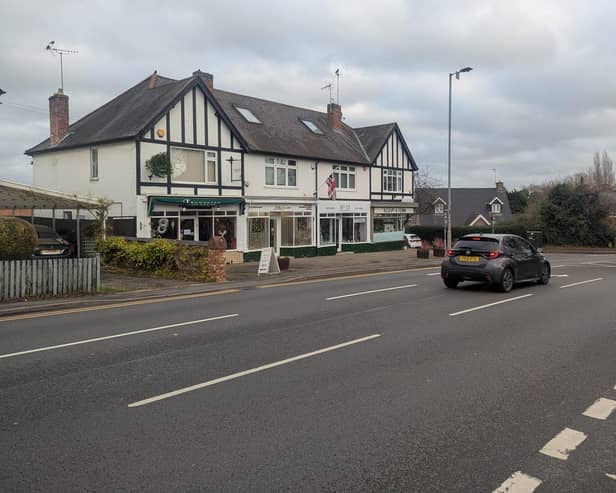 The A6 in Kibworth was a hotspot for air pollution, before changes were made.