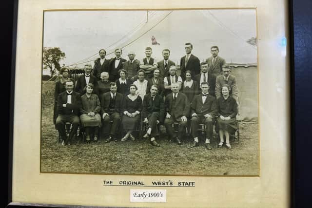 The original West's staff. Picture: Olivia Preston