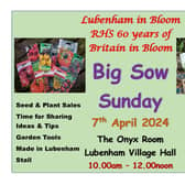 Lubenham in Bloom "Big Sow Sunday"