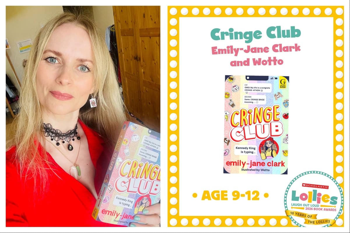 Harborough comedy writer nominated for award for children’s book series