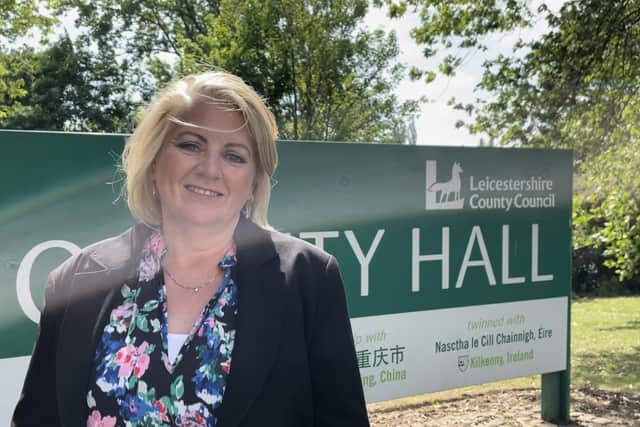 Deborah Taylor, former acting leader of Leicestershire County Council and now leader of the opposition Credit: LDRS