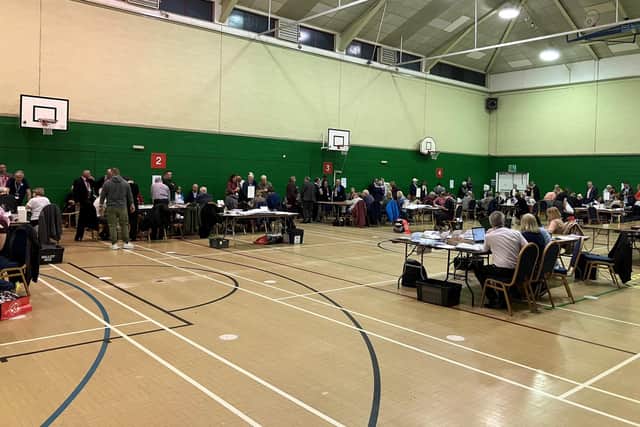 The votes are now in - and the counting has begun in Harborough
Submitted photo