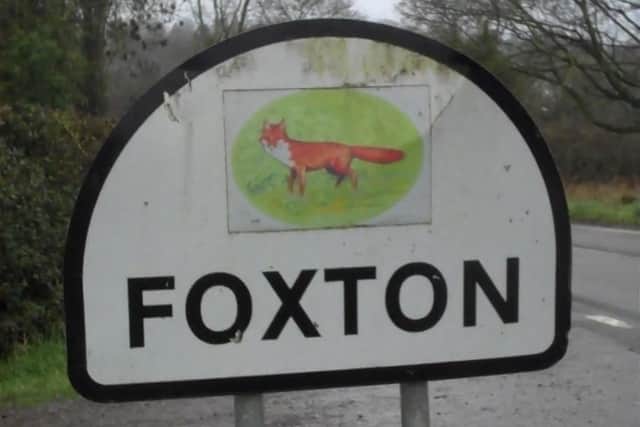 Foxton sign. Picture: Olivia Preston