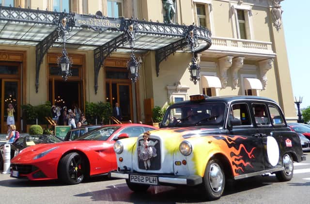 A photo from a previous Monte Carlo or Bust Rally.
