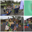 New play area at Bringhurst Primary School