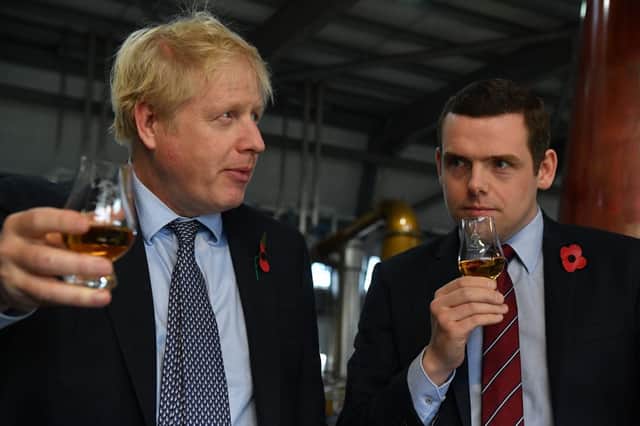 Douglas Ross has resigned from Boris Johnson's cabinet (Getty Images)