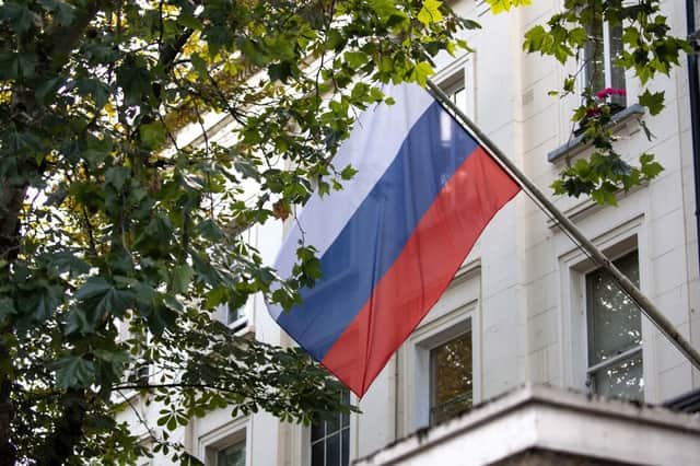The Russian embassy in London (Photo: Luke Dray/Getty Images)