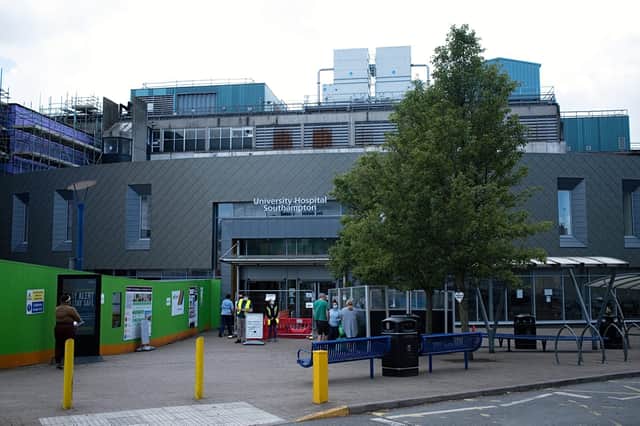 Southampton General Hospital was among the locations filmed in the misleading videos (Photo: Shutterstock)