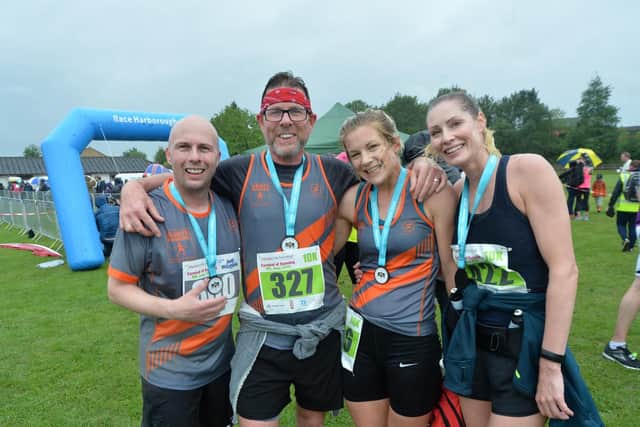 Runners complete the 10km race. PICTURE: ANDREW CARPENTER