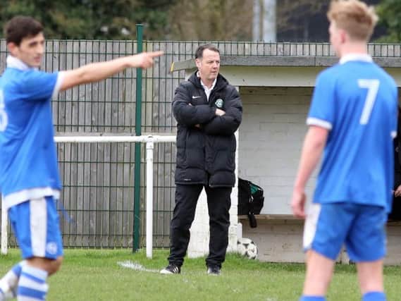 Lutterworth Athletic manager Mike English