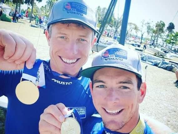 Stuart Bithell and Dylan Fletcher took gold in Miami to defend their title