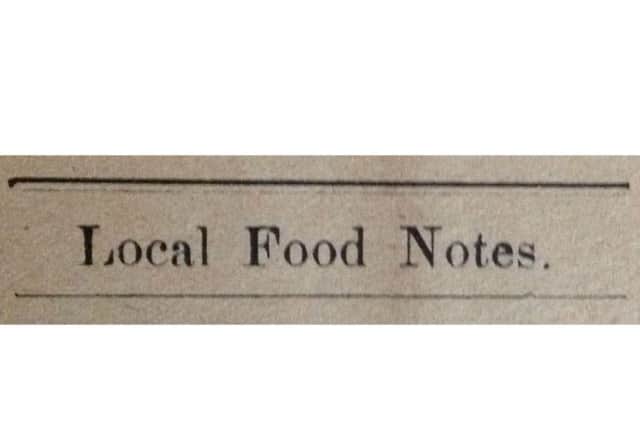 Food notes