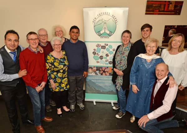 Supporters of the New Futures Nepal joined Charles and Anee Barton for an indian at the Avatar last week during Tilak Shrestha visit to the UK.
PICTURE: ANDREW CARPENTER NNL-181104-083403005