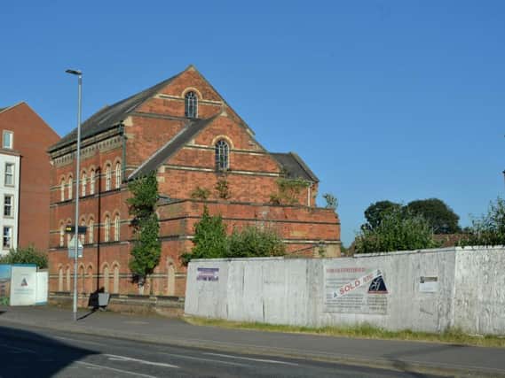 The former Harborough Rubber Company site on the crossroads of St Mary's Road and Kettering Road. PICTURE: ANDREW CARPENTER