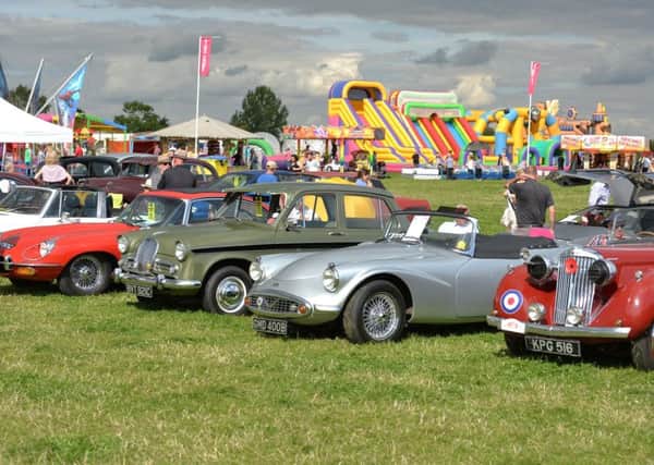 Classic cars at the 2017 Leicestershire County Show