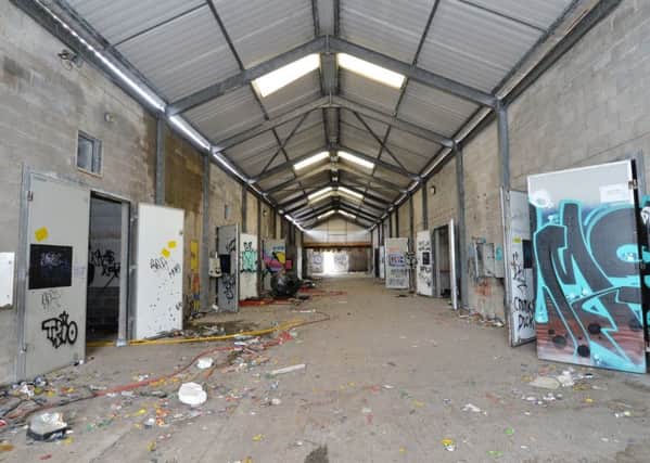 Police helped prevent second rave party at the old mushroom factory from getting into full swing by closing three entrances to the site in Great Bowden.
PICTURE: ANDREW CARPENTER NNL-180731-091405005
