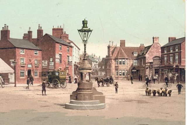 The Square and Station Road. Images courtesy of Leicestershire County Council Museums www.imageleicestershire.gov.uk
