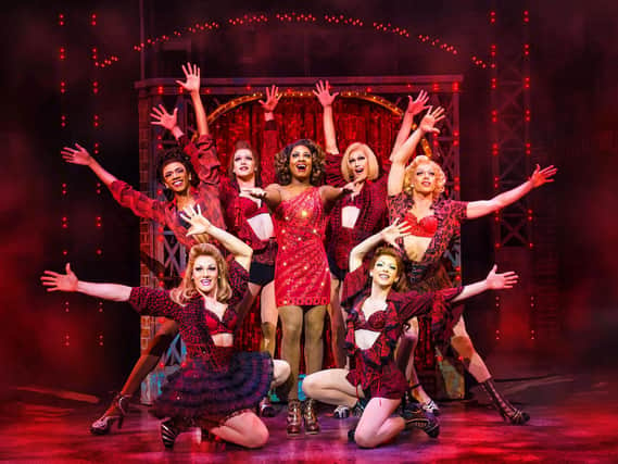 Kinky Boots the musical. Previous cast picture included.