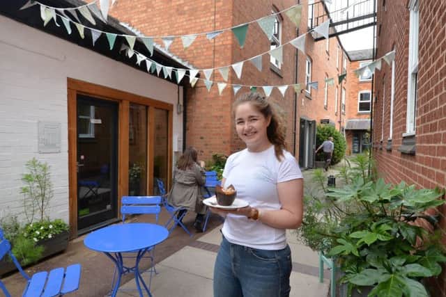 Artisan cafe...Sophie Collick of Millers in Miller's Yard.
PICTURE: ANDREW CARPENTER NNL-181209-080146005