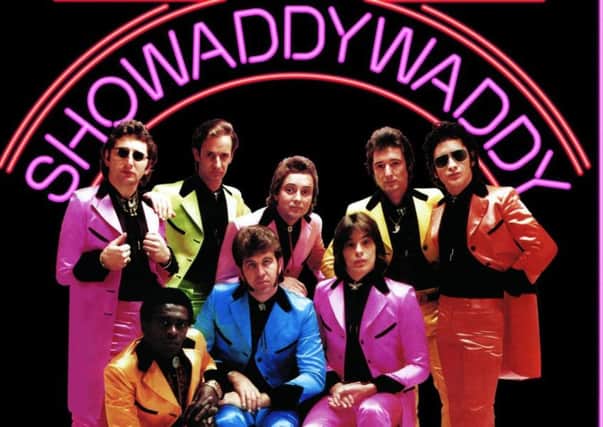 Geoff Betts on the far right with Showaddywaddy