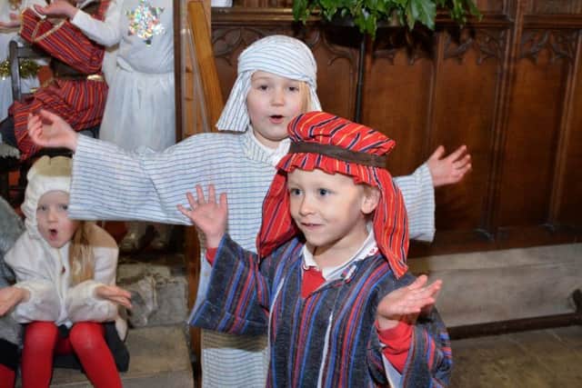 Children of Tugby C of E Primary School during their nativity.
PICTURE: ANDREW CARPENTER NNL-181218-123607005