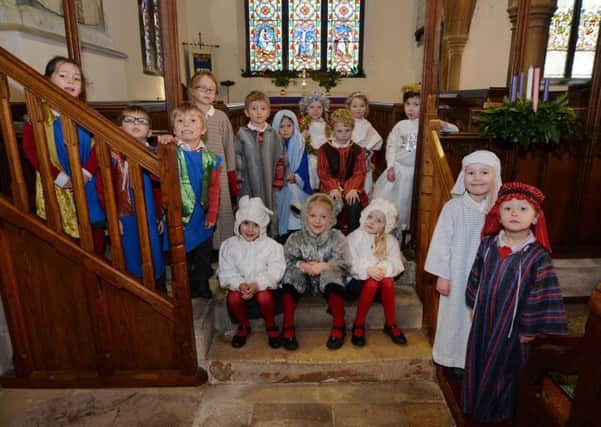 Children of Tugby C of E Primary School during their nativity.
PICTURE: ANDREW CARPENTER NNL-181218-123837005