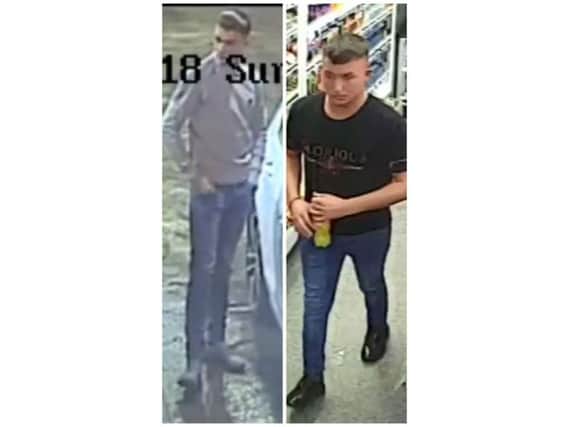 The CCTV images released by police