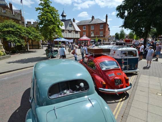 Market Harborough Classic Car Show in 2018. PHOTO BY ANDREW CARPENTER