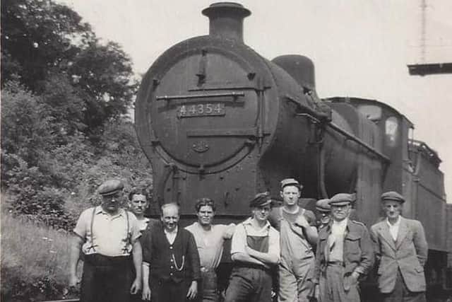 Mr Horsley fourth from the right
