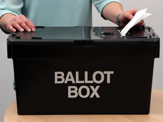 Votes for Harborough District Council were counted on Friday.