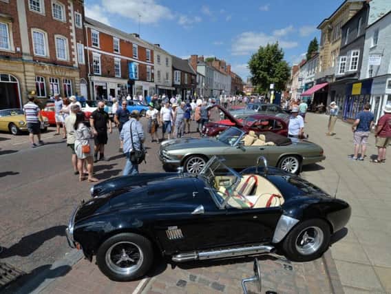Busy scenes on the High Street at the event in 2018. PICTURE: ANDREW CARPENTER