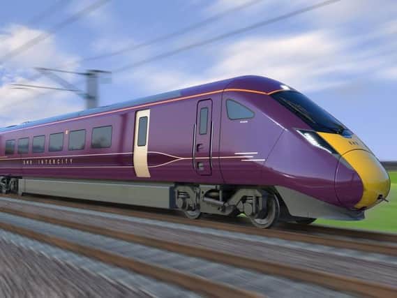 The latest image of what the new trains will look like