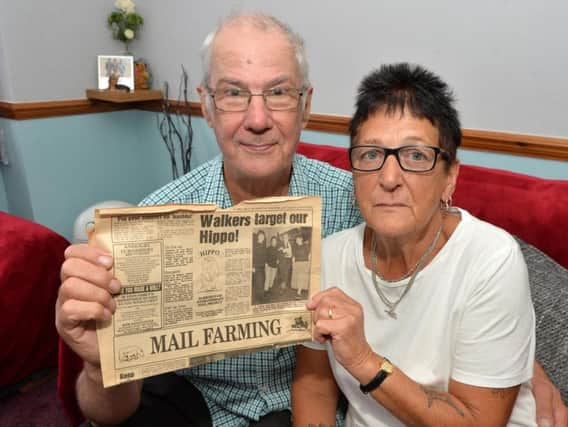 Carole and Allan Tilley want to know what happened to Hippo funds. PICTURE: ANDREW CARPENTER