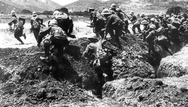 Troops at Gallipoli