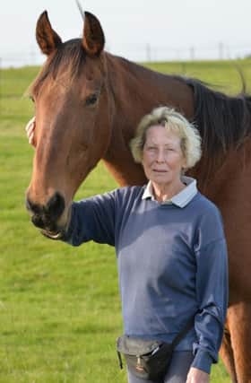 Judith Edwards of the Spirit at Play equine centre in Illston on the Hill.
PICTURE: ANDREW CARPENTER