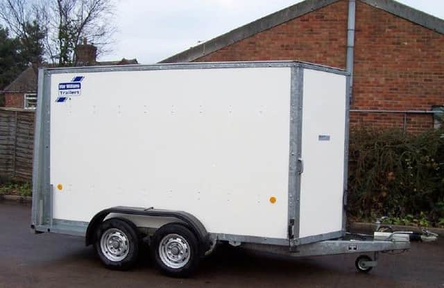 A trailer, similar to this one pictured, was stolen from East Farndon