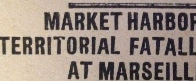 Cutting from the Market Harborough Advertiser