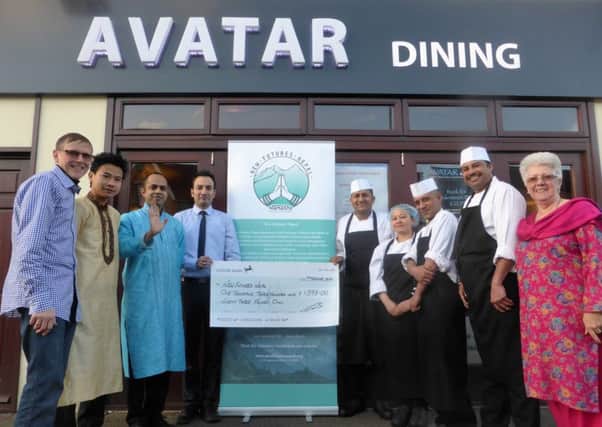 A fundraiser was held for a charity in Nepal at Avatar in Harborough