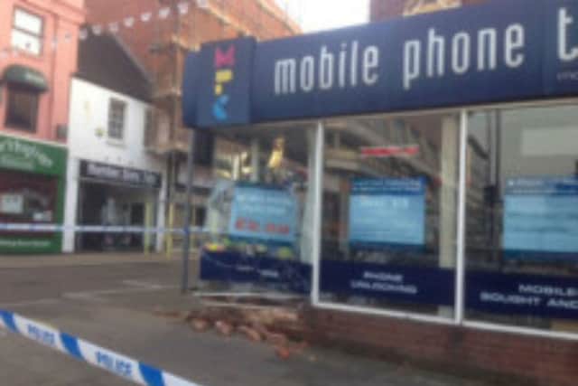 More than Â£2,000 worth of stock was stolen from a phone repair and trade company in Gold Street, Northampton