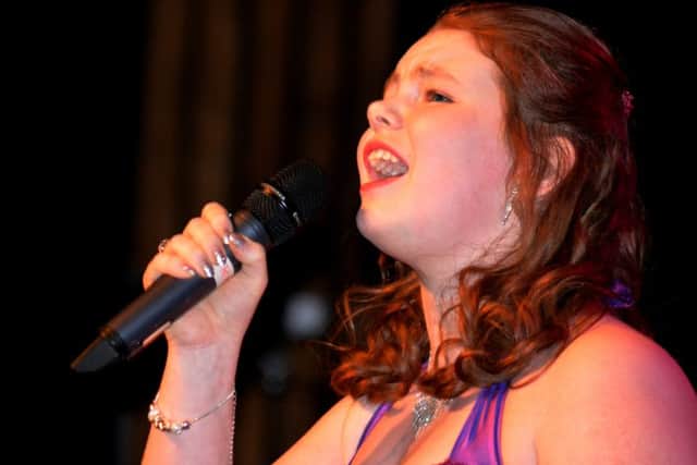 Kara Harmer who performed both Cilla Black's "You're My World" and "On My Own" from Les Miserables