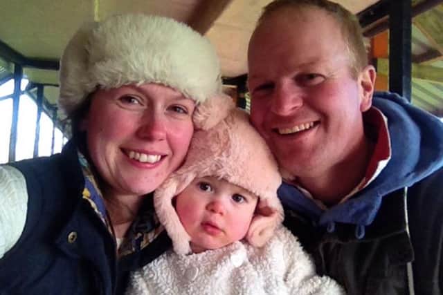 Nicola Ward (pictured below with family) is launching the county's first Mum2Mum market