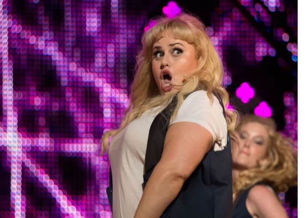 Rebel Wilson, one of the stars as Pitch Perfect