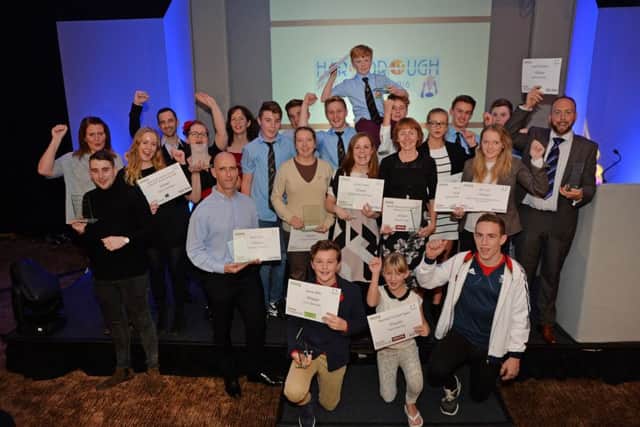 Winners of Harborough Sports Awards 2016.
PICTURE: ANDREW CARPENTER