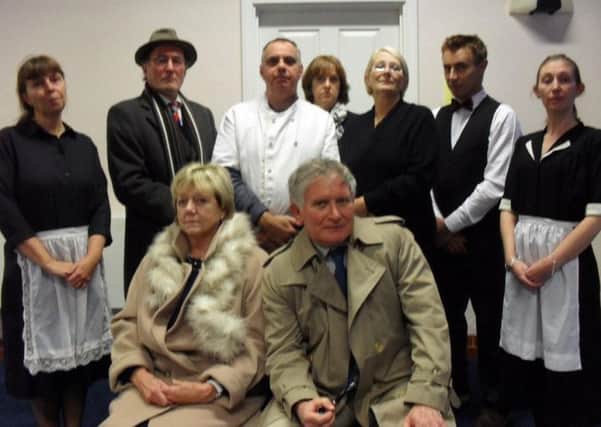 Cast of Mystery at Greenfingers