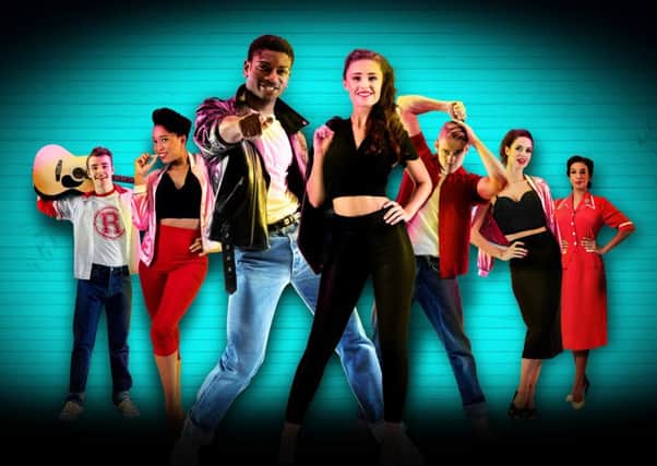 The cast of Grease to be performed over Christmas at The Curve