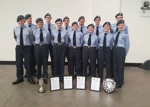 Cadets from 1084 Market Harborough Squadron