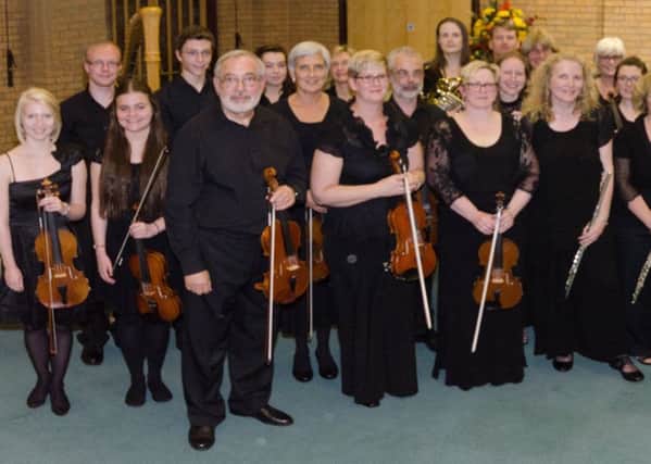 A few of the members of Market Harborough Orchestra